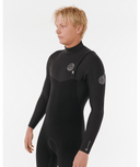 RIP CURL FLASHBOMB PRO ZIP FREE 4/3MM - BLACK