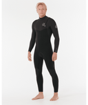 RIP CURL FLASHBOMB PRO ZIP FREE 4/3MM - BLACK