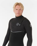 RIP CURL E-BOMB ZIP FREE 4/3MM - BLACK