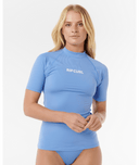 CLASSIC SURF SS UPF RASHGUARD - BLUE