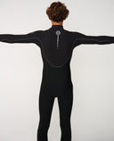 RIP CURL ELASTO 3/MM ZIP FREE WETSUIT - BLACK