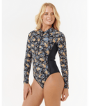 RIP CURL PACIFIC RIDER UPF SURFSUIT - BLACK