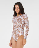 ALOHA STATE UPF SURFSUIT - BROWN