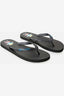 RIP CURL ICONS OF SURF BLOOM OPEN TOE - BLACK/BLUE