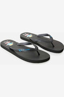 RIP CURL ICONS OF SURF BLOOM OPEN TOE - BLACK/BLUE