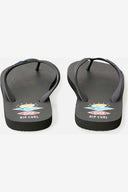 RIP CURL ICONS OF SURF BLOOM OPEN TOE - BLACK/BLUE
