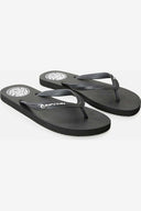 RIP CURL ICONS OF SURF BLOOM OPEN TOE - BLACK/WHITE