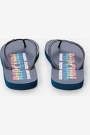 RIP CURL ICONS OF SURF BLOOM OPEN TOE - NAVY/RED