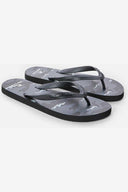 RIP CURL FLOW CAMO BLOOM OPEN TOE - BLACK