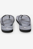 RIP CURL FLOW CAMO BLOOM OPEN TOE - BLACK