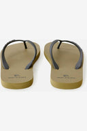 RIP CURL BRAND LOGO BLOOM OPEN TOE - OLIVE