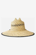 RIP CURL LOGO STRAW HAT - NATURAL