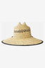 RIP CURL LOGO STRAW HAT - NATURAL