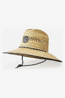RIP CURL LOGO STRAW HAT - NATURAL