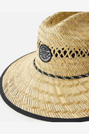 RIP CURL LOGO STRAW HAT - NATURAL
