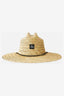 RIP CURL BRAND STRAW HAT - NATURAL