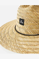 RIP CURL BRAND STRAW HAT - NATURAL