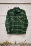 BRIXTON BOWERY HEAVY WEIGHT L/S FLANNEL - CYPRESS GREEN/BLACK