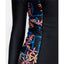 O'NEILL BAHIA 1/4 ZIP LONG SLEEVE RASH VEST - TROPIC TEXTA