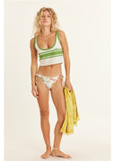 SISSTR RIVIERA KNIT TANK - SEA SALT