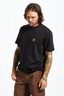 BRIXTON BUILDERS S/S STT - BLACK
