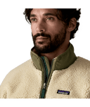 PATAGONIA CLASSIC RETRO-X JKT - DARK NATURAL W/BASIN GREEN