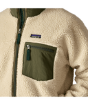 PATAGONIA CLASSIC RETRO-X JKT - DARK NATURAL W/BASIN GREEN