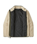 PATAGONIA CLASSIC RETRO-X JKT - DARK NATURAL W/BASIN GREEN