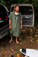 T&C OG HOODED TOWEL - MILITARY