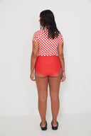 SALT GYPSY BETTY BOTTOMS - CHILLI RED/BABY BLUE