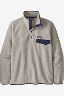 PATAGONIA LIGHTWEIGHT SYNCH SNAP-T PULLOVER - OATMEAL HEATHER
