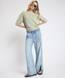 ONE TEASPOON ROADHOUSE MID.W L.D STRING DENIM JEAN - SALTY DOG