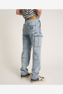 ONE TEASPOON CARGO MOTION JEANS - SALTY DOG