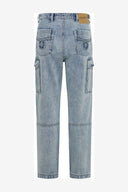ONE TEASPOON CARGO MOTION JEANS - SALTY DOG