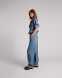 ONE TEASPOON DENIM TRUCKER OVERALL - BLUE LILAC
