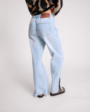 ONE TEASPOON ROADHOUSE WIDE LEGDRAWSTRING JEANS - SPORTSTER BLUE