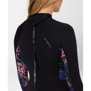 O'NEILL BAHIA BACK ZIP LONG SLEEVE MID SPRING 2MM - TROPIC TEXTA