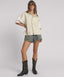 DRIFT SHORT SLEEVE DENIM SHIRT - CREAM