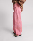 JACKSONS MID WAIST WIDE LEG JEANS - PINK KISS