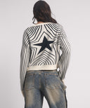 ONE TEASPOON STAR GAZING KNITTED SWEATER - MONO