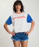 ONE TEASPOON GAME DAY BOYFRIEND TEE - MULTI
