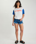 ONE TEASPOON GAME DAY BOYFRIEND TEE - MULTI