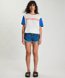 ONE TEASPOON GAME DAY BOYFRIEND TEE - MULTI
