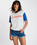 ONE TEASPOON GAME DAY BOYFRIEND TEE - MULTI