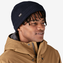 PATAGONIA FISHERMANS ROLLED BEANIE - NAVY BLUE