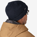 PATAGONIA FISHERMANS ROLLED BEANIE - NAVY BLUE
