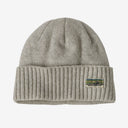 PATAGONIA BRODEO BEANIE - OG LEGACY LABEL: CRISP GREY