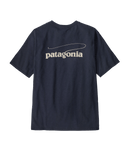 PATAGONIA CASTING LOGO RESPONSIBILI-TEE - SMOLDER BLUE