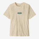 95 OVAL LOGO T-SHIRT - UNDYED NATURAL