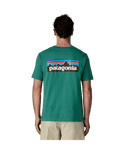 PATAGONIA P-6 LOGO T-SHIRT - GEM GREEN
